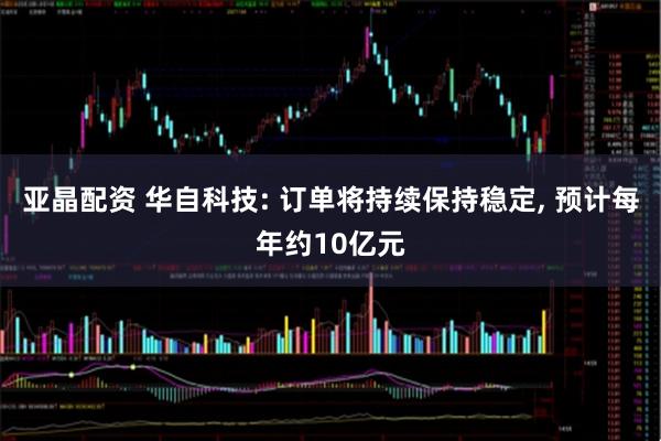 亚晶配资 华自科技: 订单将持续保持稳定, 预计每年约10亿元