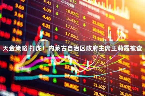 天金策略 打虎！内蒙古自治区政府主席王莉霞被查